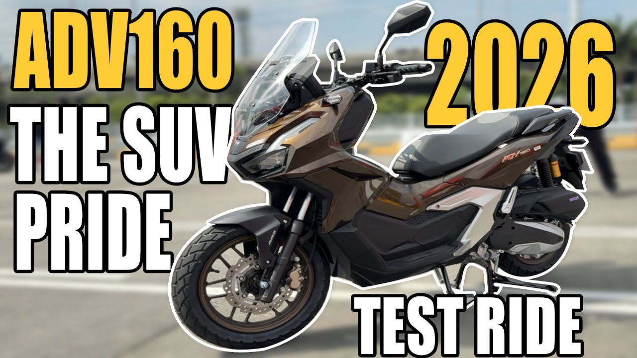 THE ALL NEW ADV160 SUV PRIDE ROADSYNC AND ABS 2026