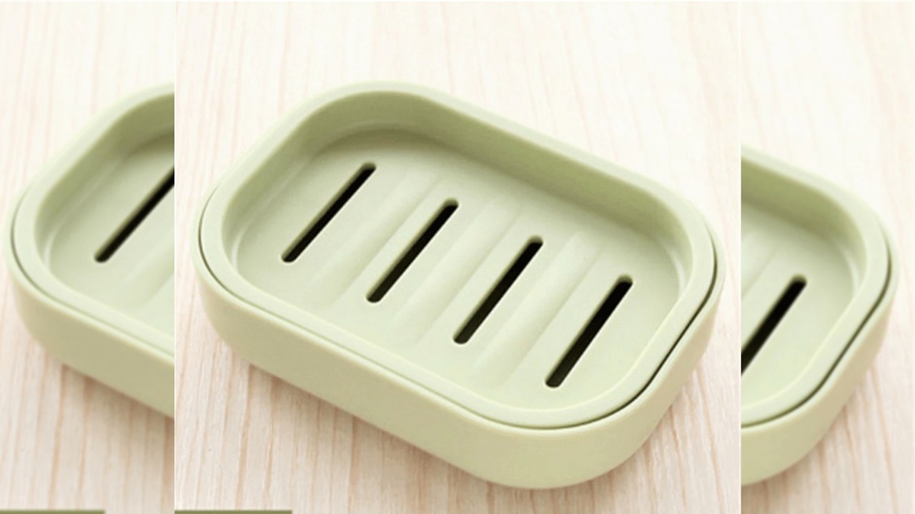 TaffHOME Tempat Sabun Mandi 2 Lapis Container Soap Drain Box - 7CHTX2LG