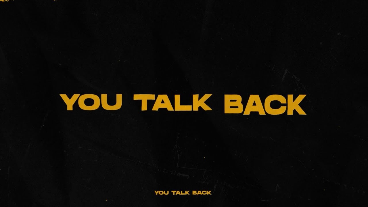 Fraze - Talk Back (Official Lyric Video)