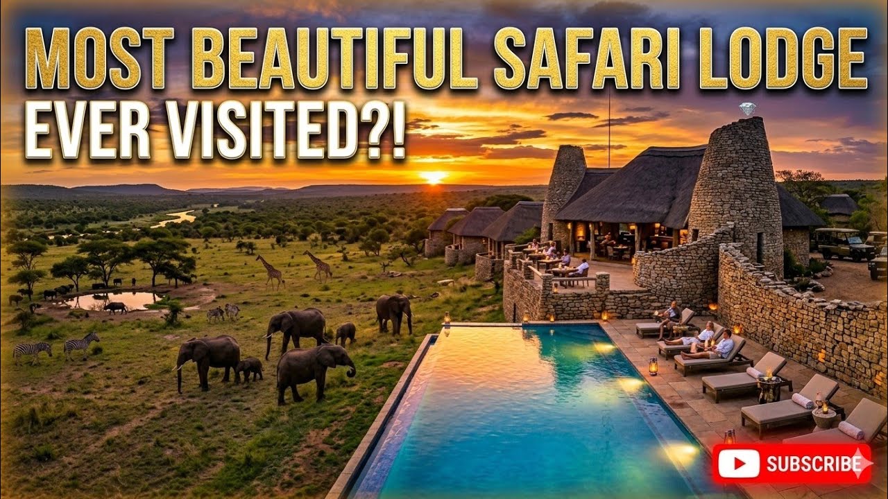 We slept at Zimbabwe's most beautiful Lodge! 🇿🇼