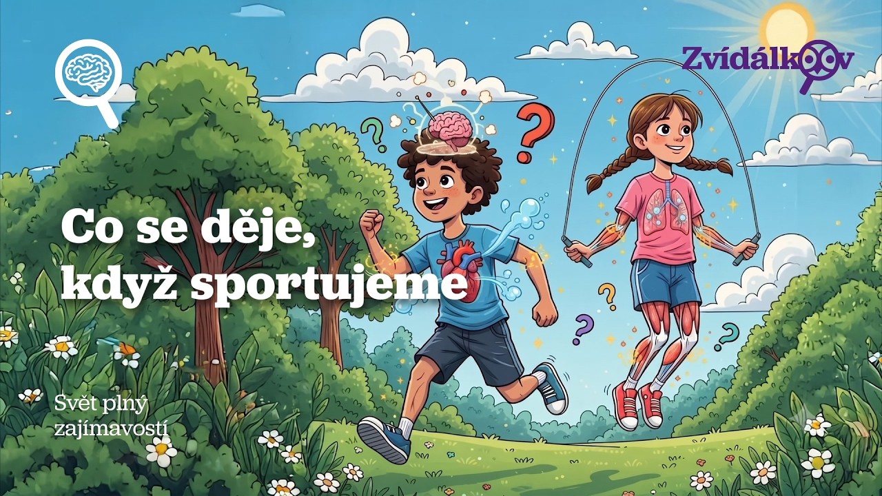 CO SE DĚJE, KDYŽ SPORTUJEME 🏃‍♂️🤸‍♀️🏊‍♂️  - audio encyklopedie pro děti (2026)