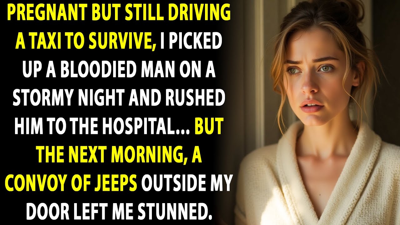 On a Rainy, Deserted Road, I Helped a Bloodied Man to the Hospital—But the Next Morning, a Knock ...