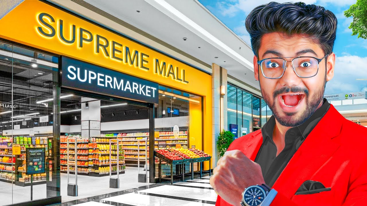 FINALLY FULLY MAXED SUPER MARKET | Mall Manager Simulator 🛒🔥