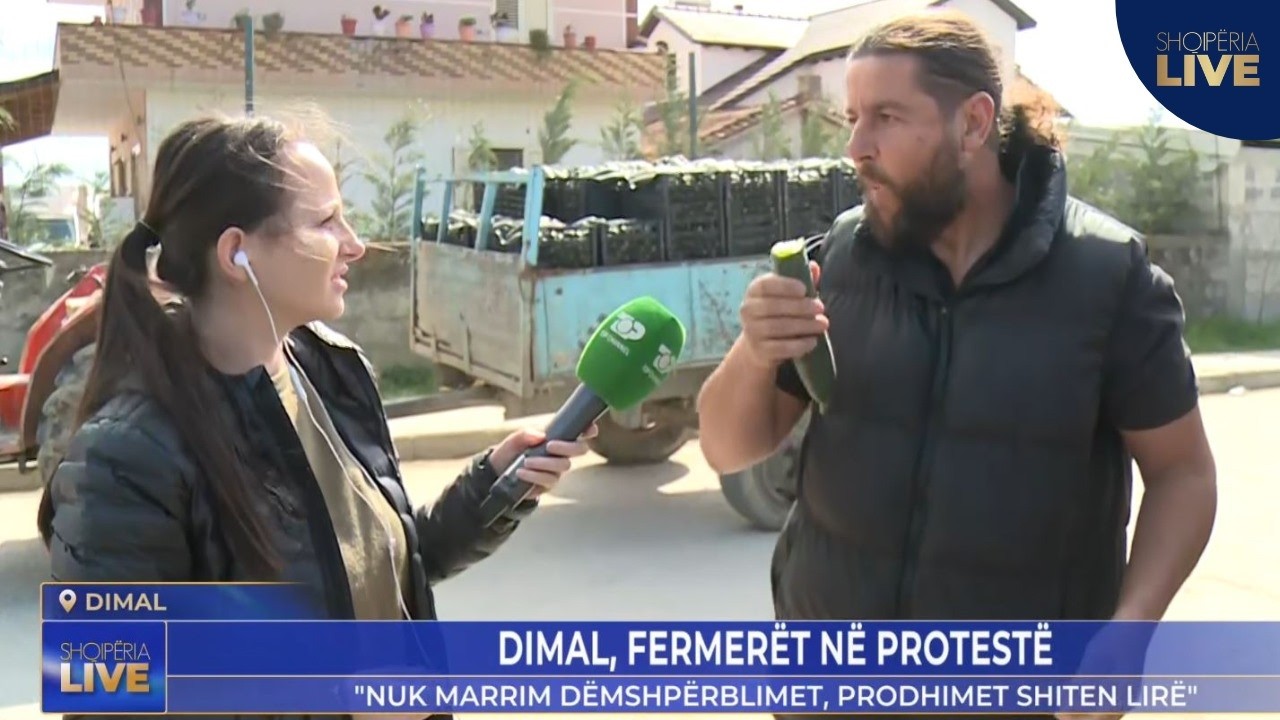 “Po iki në Serbi, do çoj kastravecin aty”, fermeri futet live në program, gazetarja: Nisu direkt