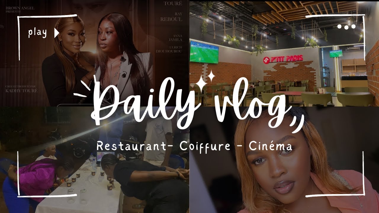 Stop au stress ! 2 jours pour ME retrouver (Brunch, Manucure, Ciné…) #vlog #dailyvlog #ouagadougou