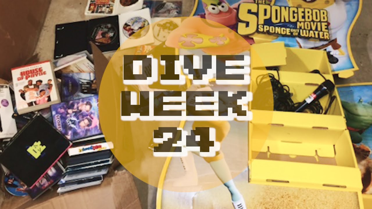 GameStop & HPB Dumpster Dive - DVDeez NUTS! - Week 24