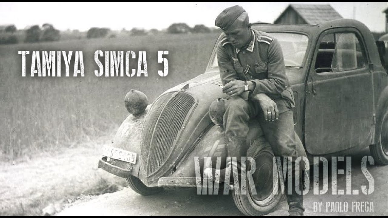 TAMIYA SIMCA 5 -  1:35 - Parte 1