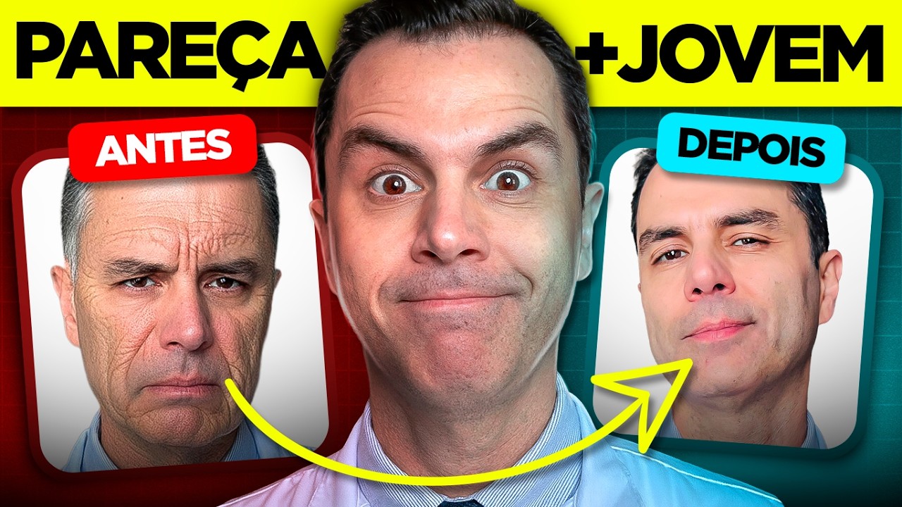 🚨O SEGREDO para Parecer 10 Anos MAIS JOVEM (SEM Cirurgia)!
