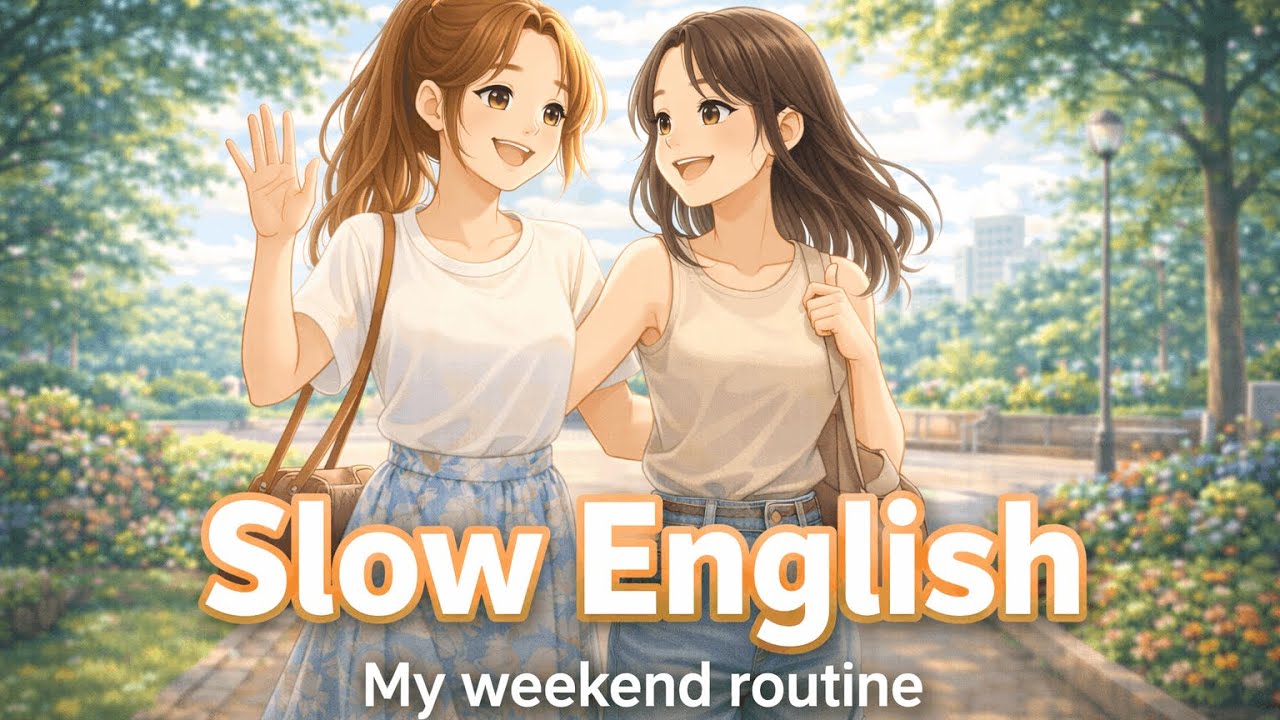 My Weekend Routine | Slow English | Listening Practice for Beginners (A2)