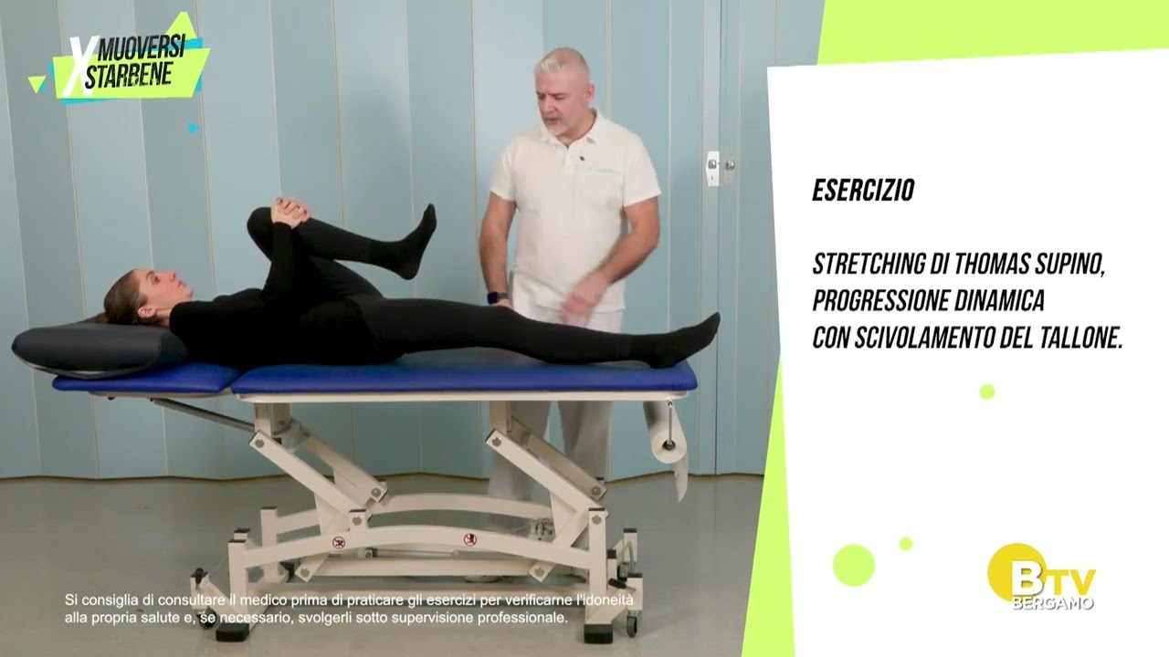 Anca artrosi Stretching Thomas Muoversi x Starbene 27 marzo