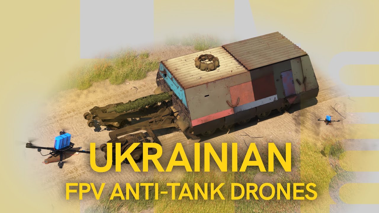 H1MIN: УКРАИНСКИЕ FPV-ПРОТИВОТАНКОВЫЕ ДРОНЫ