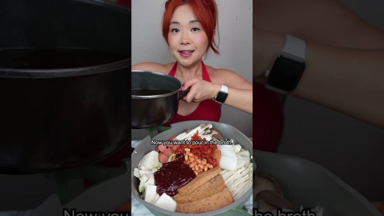 Как приготовить корейское армейское рагу (веганское будэ ччигэ) 