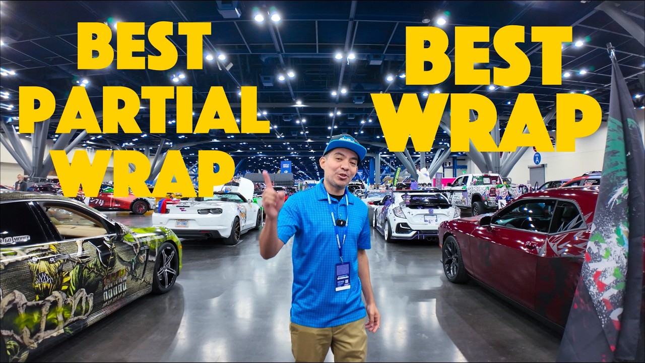 Judging People's Car Wraps! 😬 At Comicpalooza Itasha Showdown! 🔥