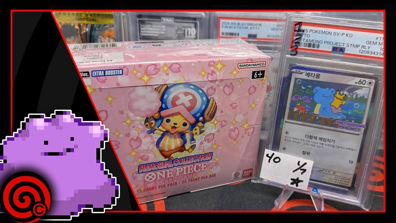 ONE PIECE EB01 BOX BREAK IS CLOSE - HOT CHARMANDER GIVEAWAY - THE CARD MARKET IS SOARING