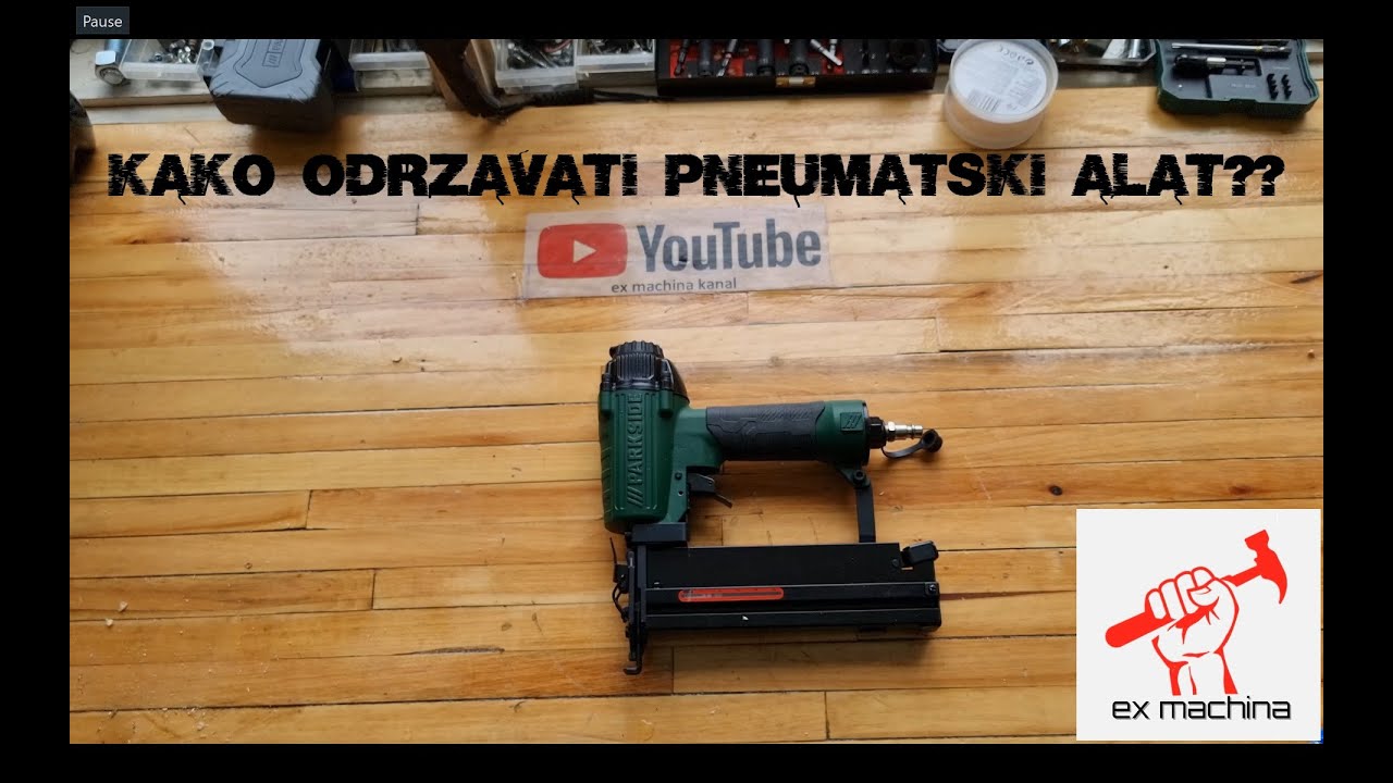 Kako odrzavati pneumatski alat?