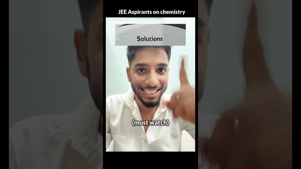 JEE Aspirants on chemistry || IIT Motivation | JEE 2026 | JEE 2027 #iit #jee #shorts