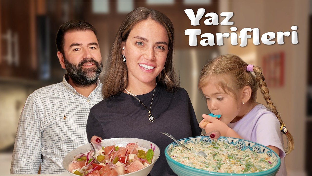 Ceyda Ana'dan Serinleten Yaz Menüsü! Enfes Salata ve Dondurma!