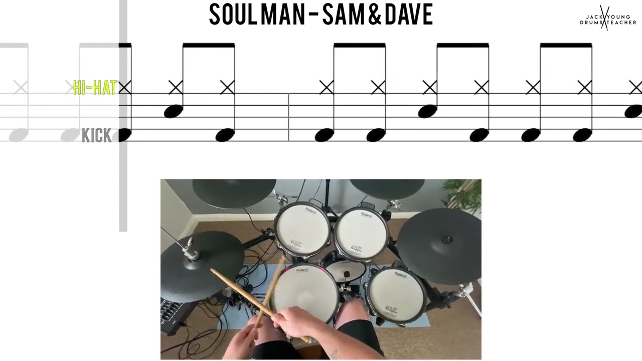 How to Play 🥁    Soul Man   Sam & Dave