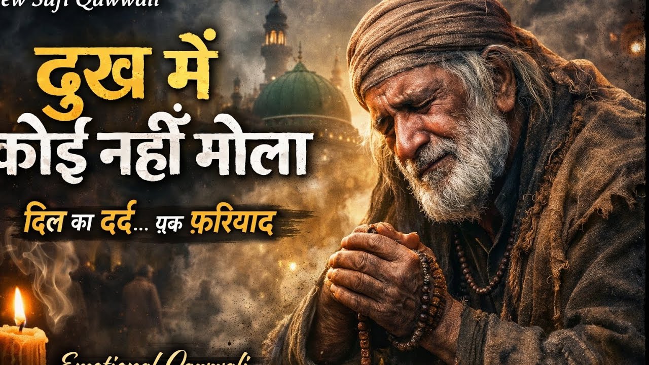 दुख में कोई नहीं मौला | New Sufi Qawwali 2026 | Emotional Sad Qawwali | Dard Bhari Qawwali