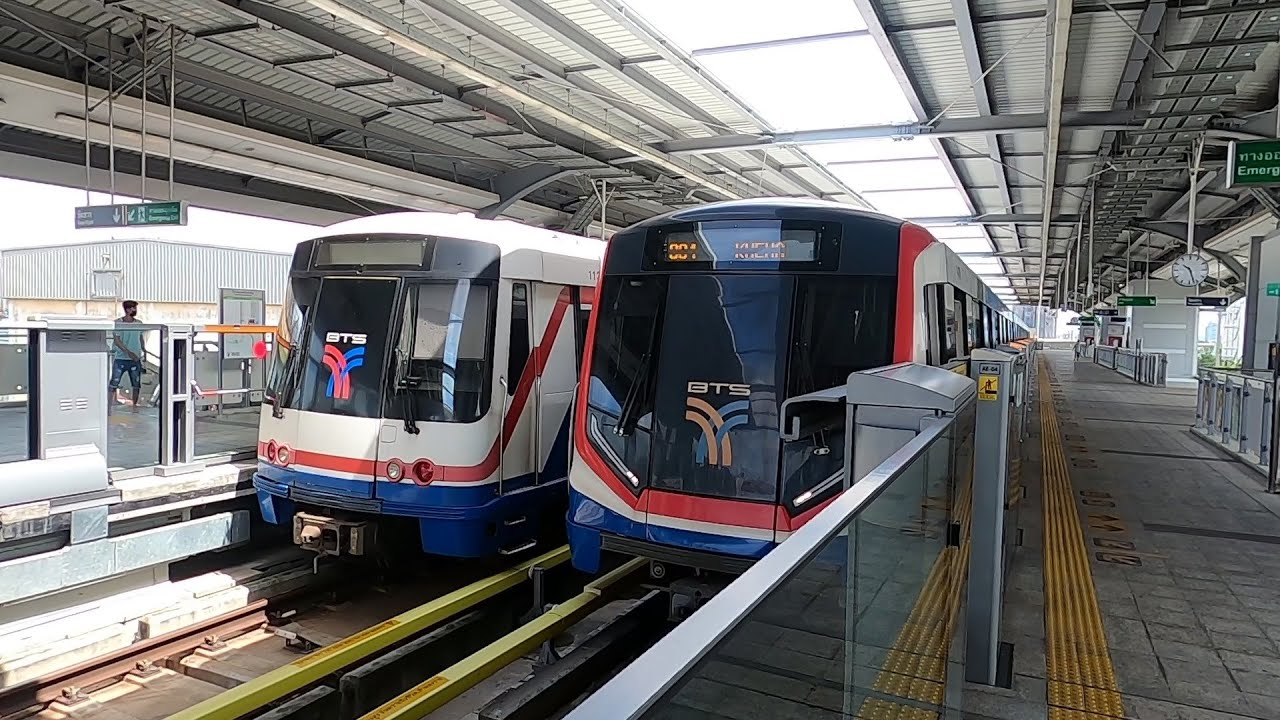 BTS Skytrain Sukhumvit Line Siam to Kheha - Travel to the Ancient City and Erawan Museum by BTS