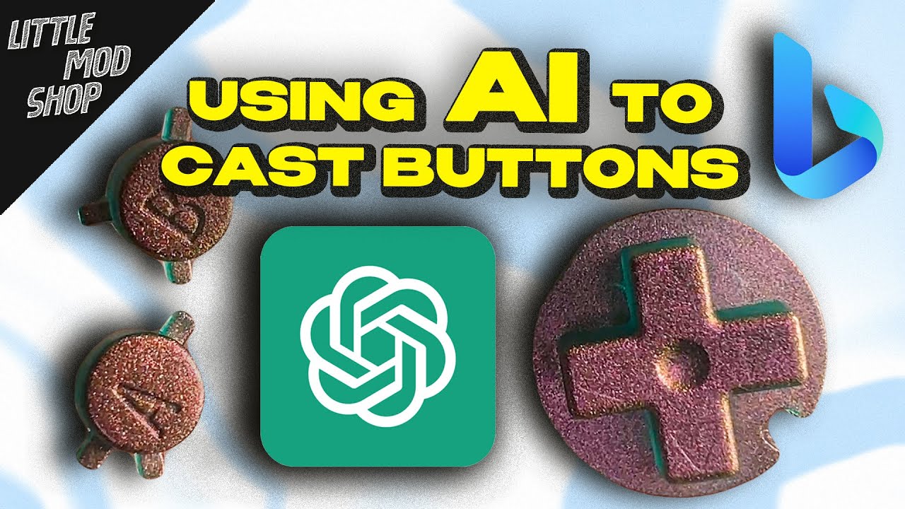 Gameboy Buttons made with chatGPT