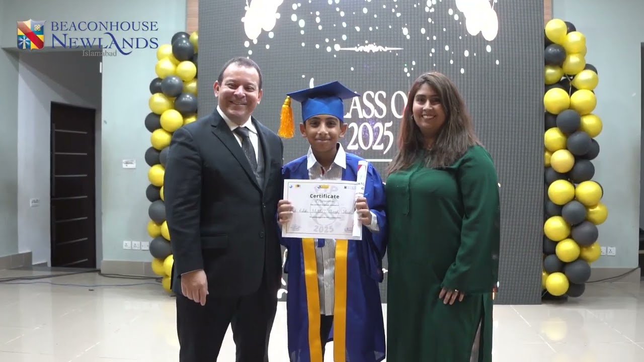 PYP Graduation Grade 5 2025 | Beaconhouse Newlands Islamabad