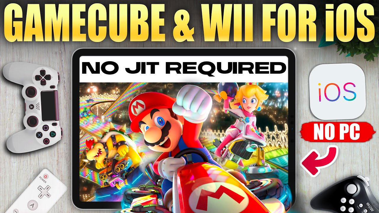 ИГРАЙТЕ в GameCube и Wii на своем iPhone БЕЗ Dolphin JIT в 2024 году!