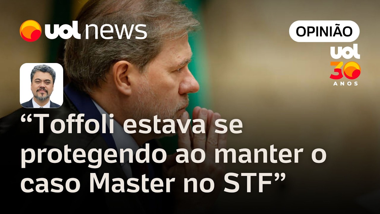 Sakamoto: Toffoli quis manter caso Master no STF não para proteger terceiros, mas para se proteger