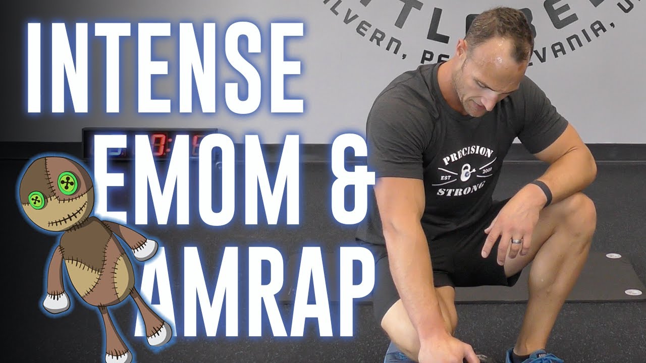 INTENSE 15 min Follow Along EMOM & AMRAP Kettlebell Workout | On Demand Quick Kettlebell Workouts