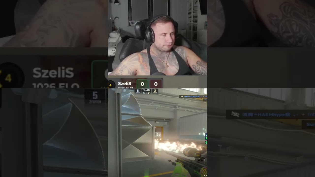 strzalyzcycaoficjalnie #szeli #cs2 #streamer #shorts #nuke #fyp #dlaciebie #awp #strzalzcyca #dc
