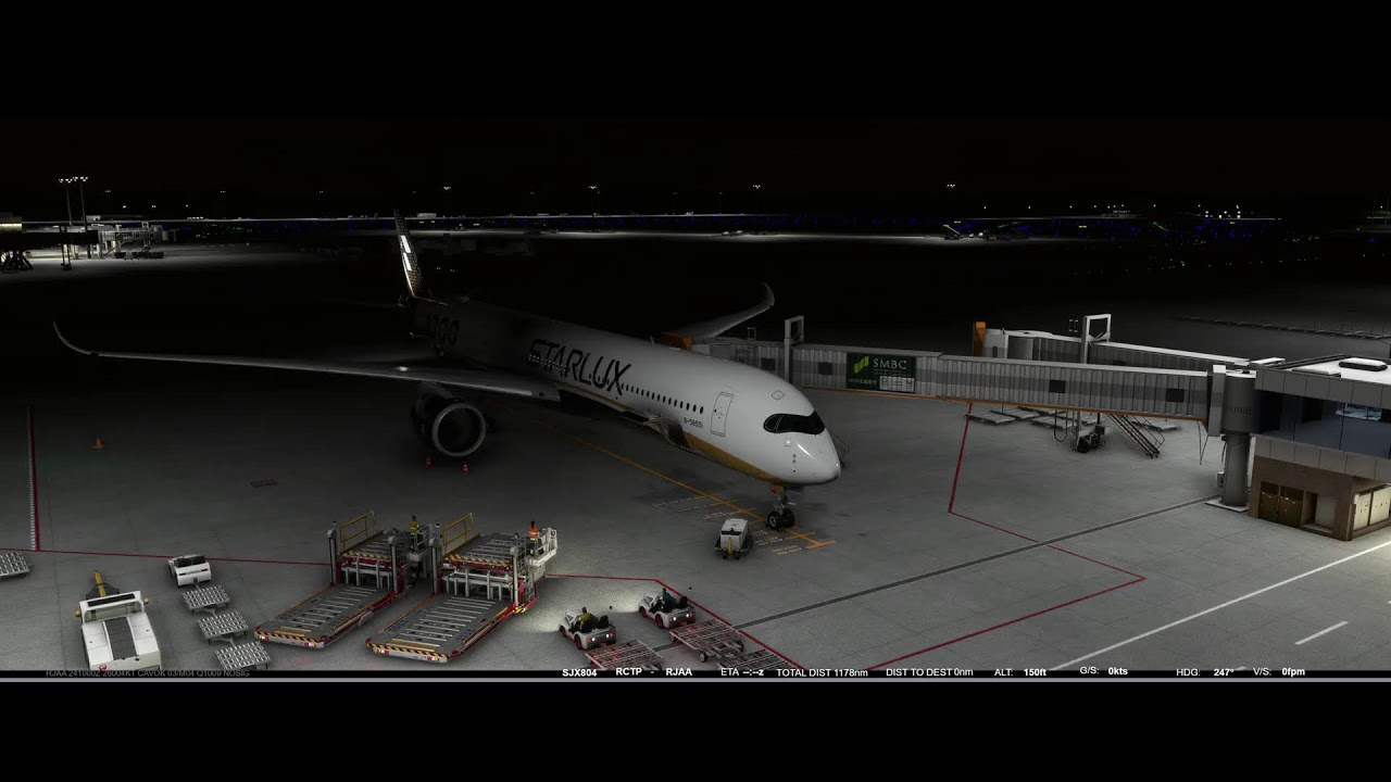 [MSFS2020] TPE 台北 - NRT 東京 l | iniBuilds A350