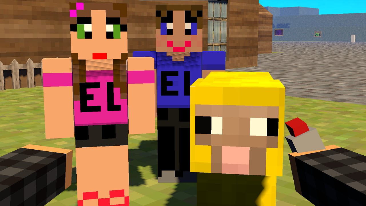[EL] TRUCCATO DA DONNA E RISUCCHIATO DAL GABINETTO (Fan-Game) - VilleCraft