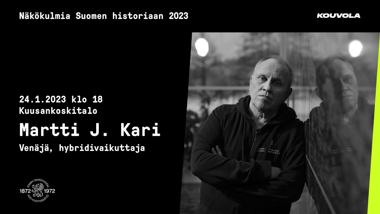 Näkökulmia Suomen historiaan 2023 - Martti J. Kari