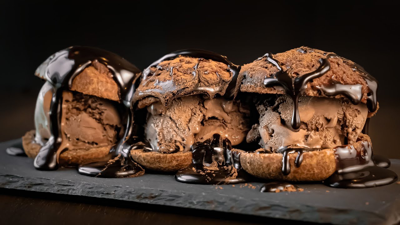 Intense Chocolate Dessert Anyone Can Do! (Supreme Chocolate Choux Au Craquelin)