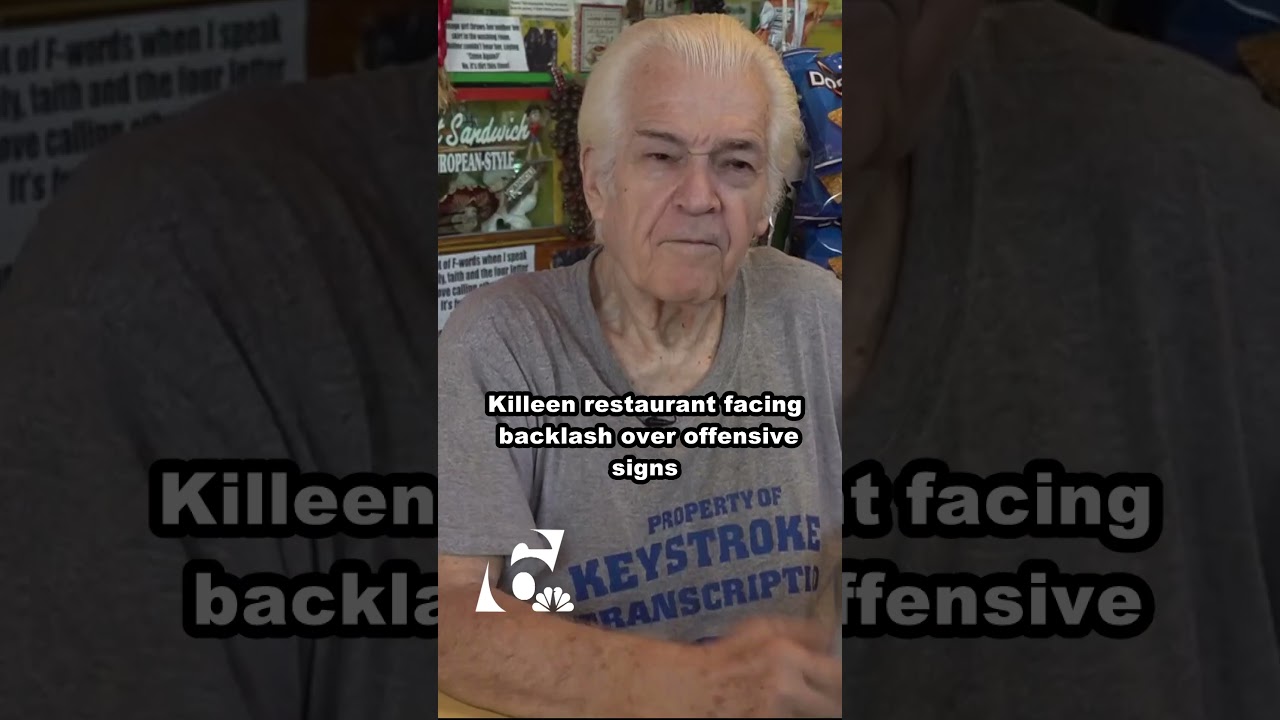 Killeen restaurant facing backlash over offensive signs