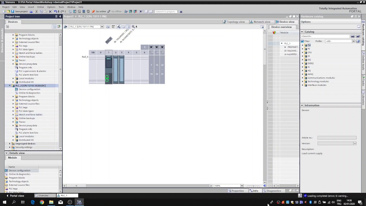 Siemens S7-1200 S7-1500 IO Device Video1