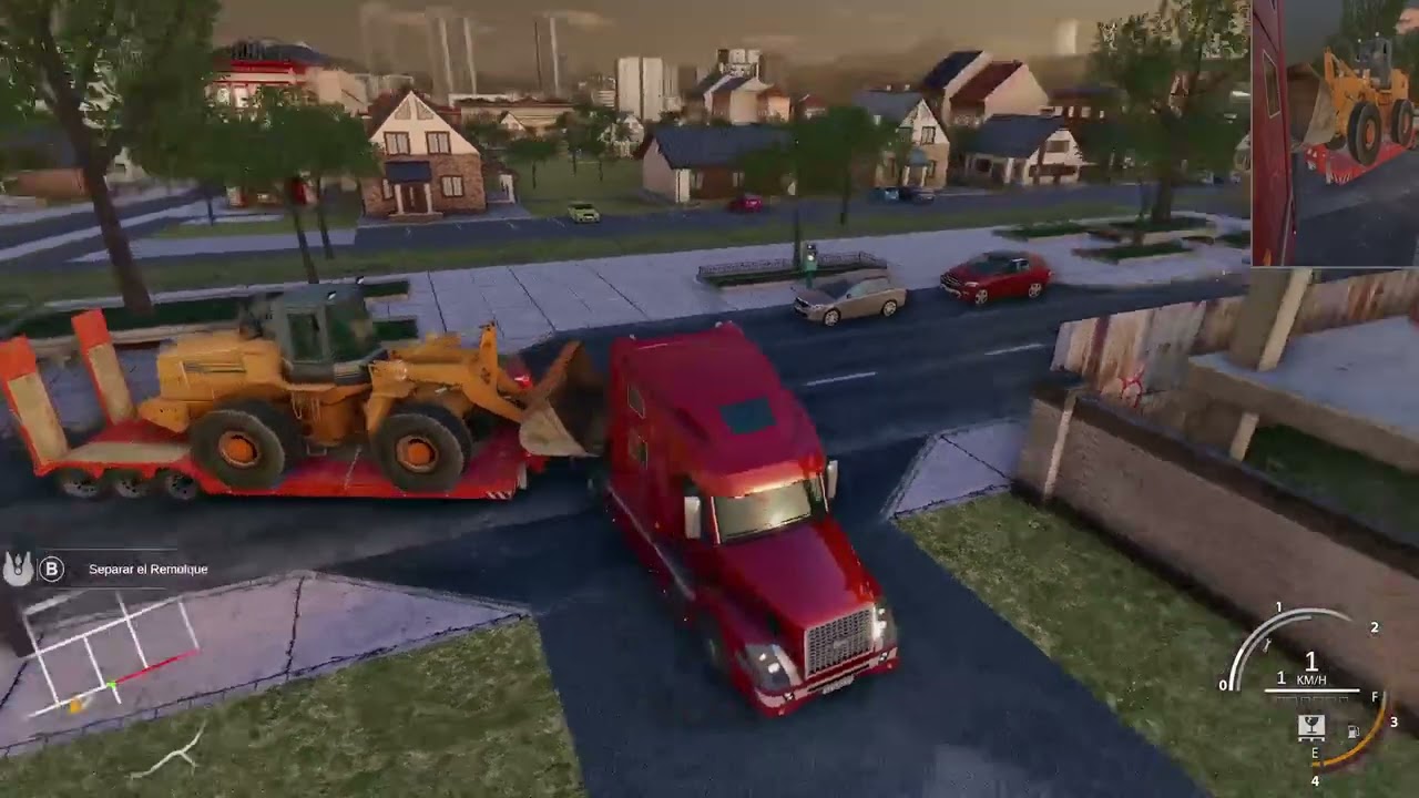 Truck and Logistics Simulator - 🚨🚧Llevando maquinaria PESADA 🚧🚨