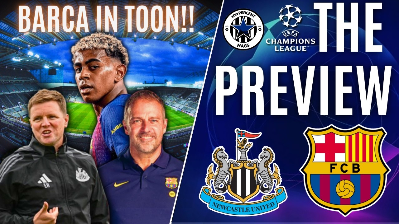 THE BIGGEST NIGHT YET! 🏟️✨| NEWCASTLE UNITED VS BARCELONA PREVIEW