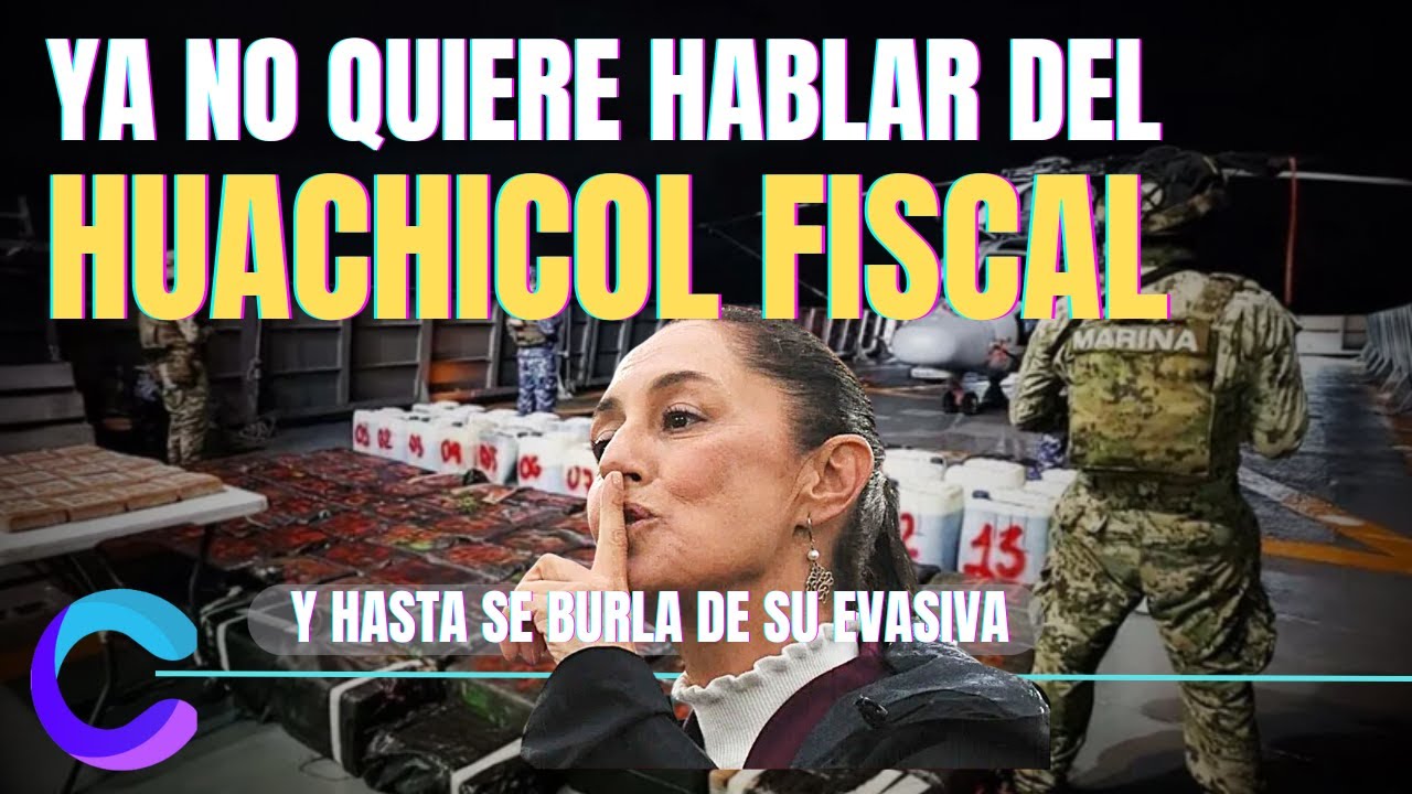 SHEINBAUM EVITA RESPONDER SOBRE HUACHICOL, ASÍ EL CINISMO
