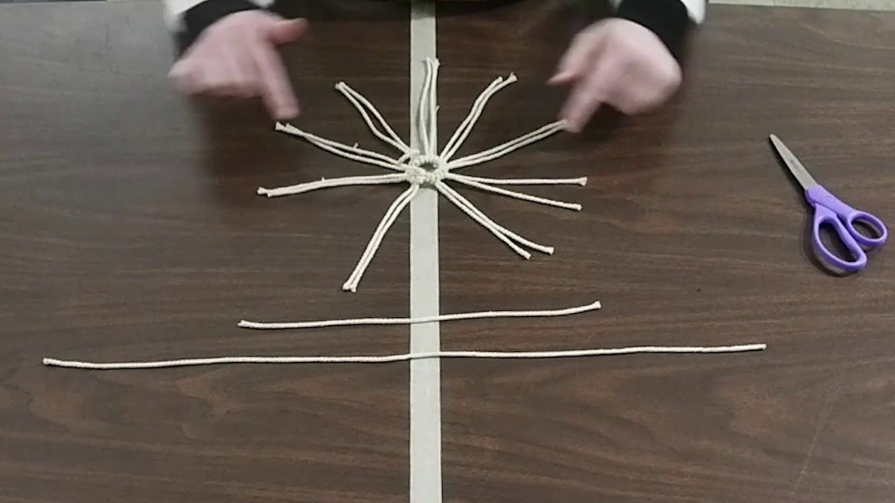 Woven Snowflake Ornament