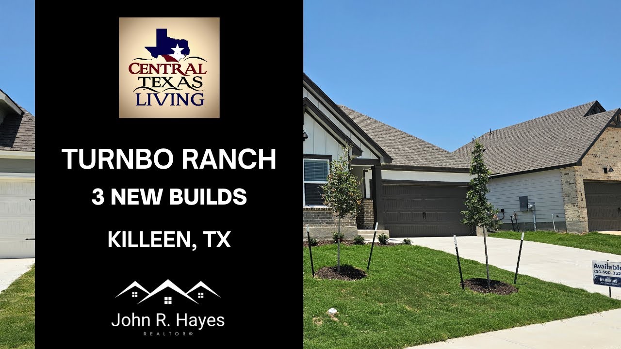 Fort Cavazos PCS? Tour 3 NEW Homes in Turnbo Ranch!