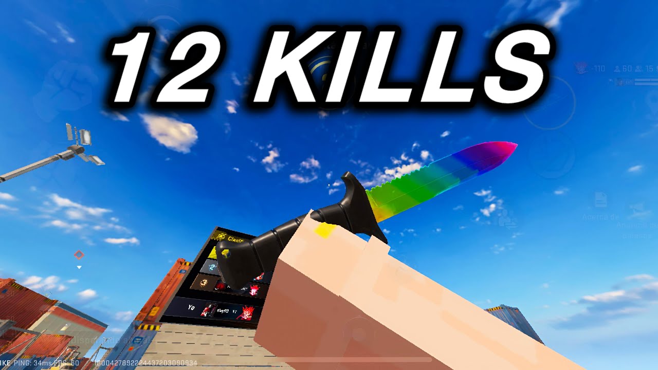 ESCUADRA RANDOM /  12 KILLS / iPhone Xs Max 60 FPS GRÁFICOS AL Mínimo/ Gameplay Blood strike