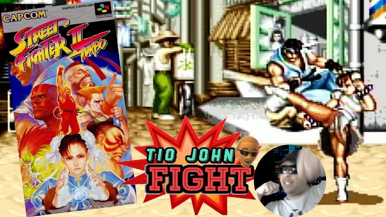 O ESPETACULAR STREET FIGHTER 2 TURBO do SNES (Tio John Fight) EP.322