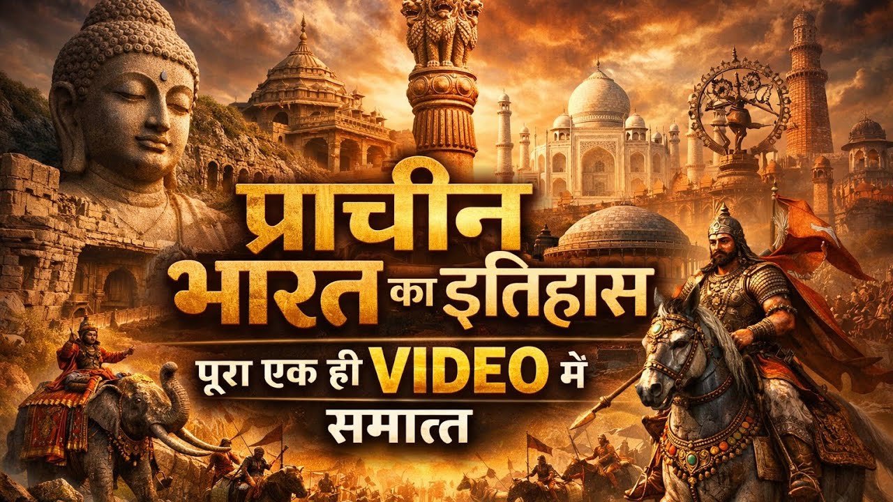 प्राचीन भारत का इतिहास|complete ancient history of india|complete ancient history one shot|