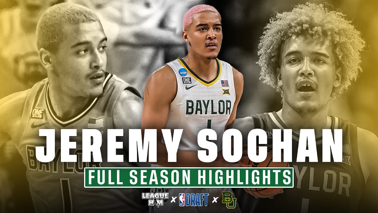 San Antonio Spurs’ Jeremy Sochan Full Freshman Season Highlights w/ Baylor | Versatile 6'9 Forward