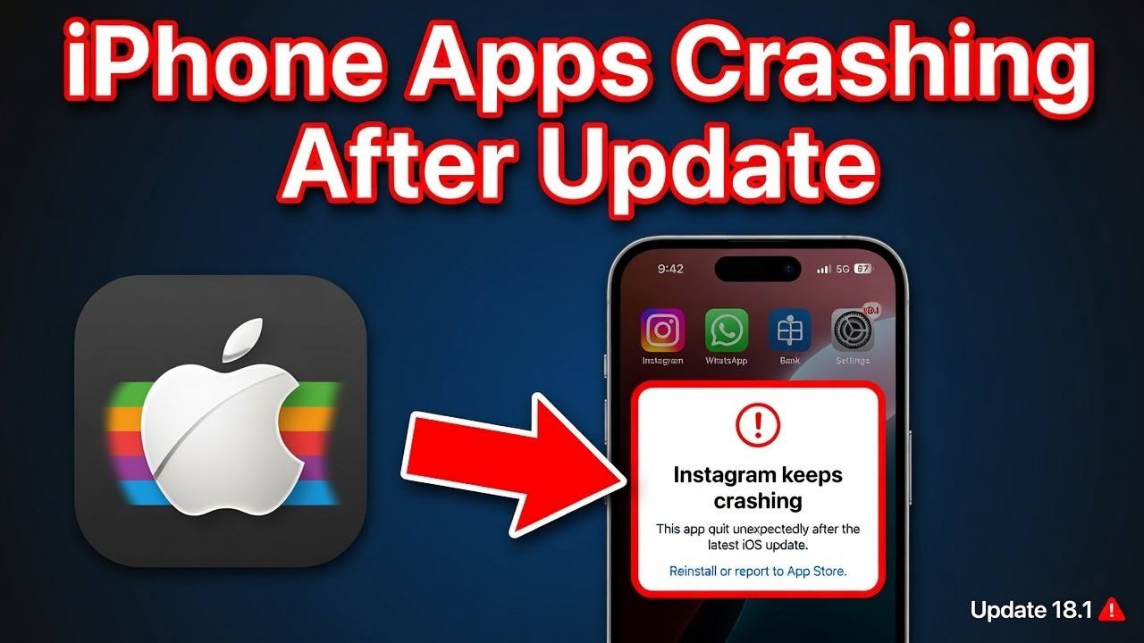 How To Fix iPhone Apps Crashing After Update