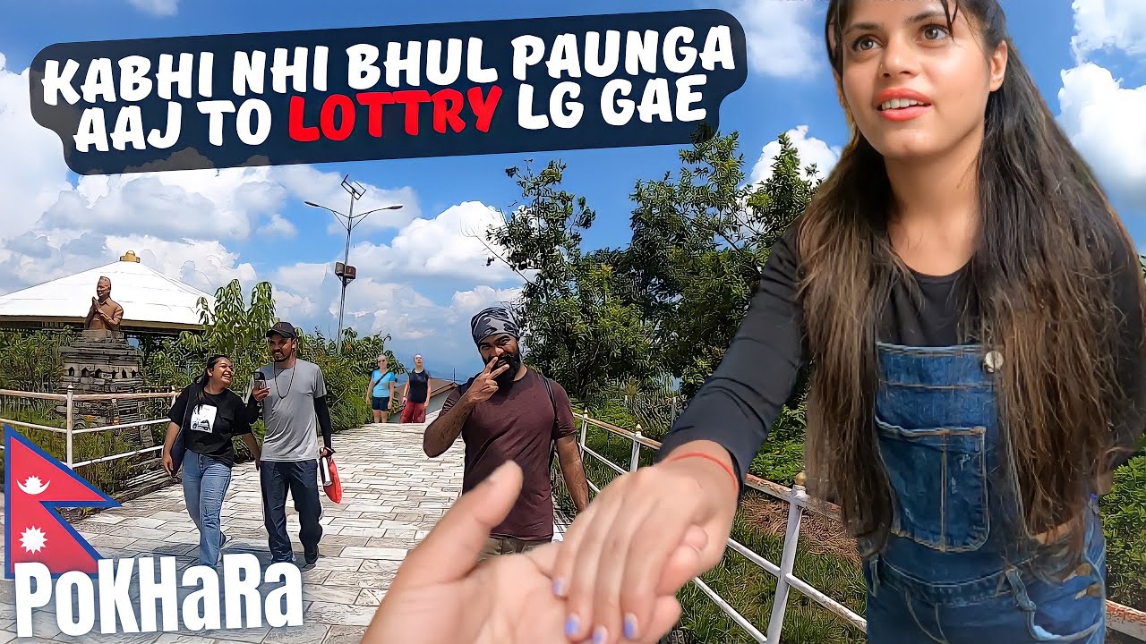 POKHARA - A Beautiful Day In Pokhara | World Peace Pagoda Trek with Friends | Pokhara Trip | #vlog 9