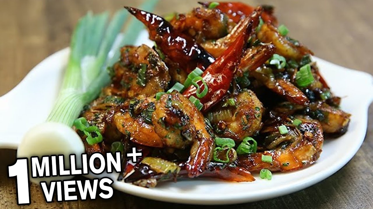 How To Make Prawns Stir Fry | Prawns Stir Fry Recipe | The Bombay Chef - Varun Inamdar