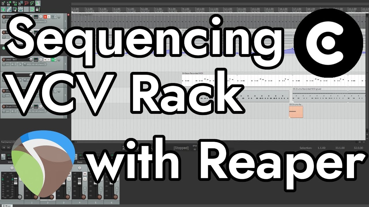 Sequencing VCV Rack with Reaper