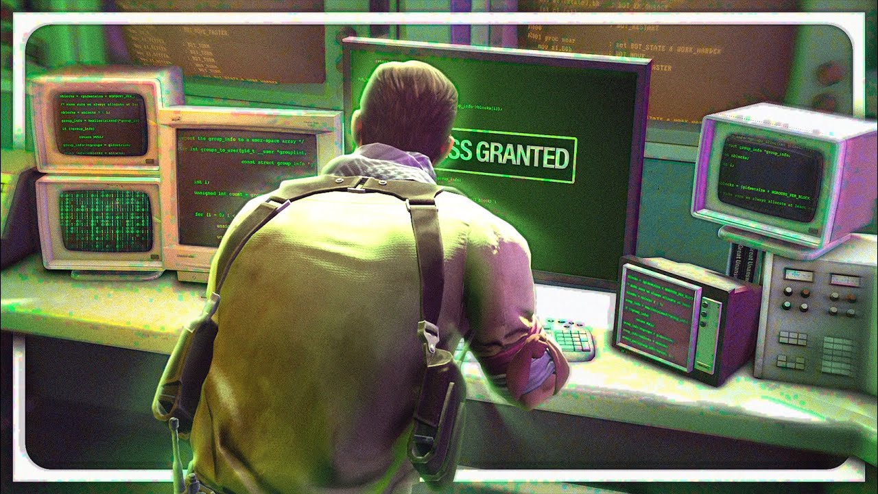 I hacked into the dark web to play this game